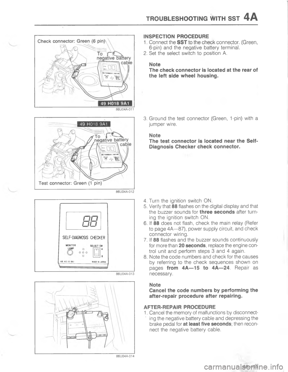 MAZDA MX-6 1988  Workshop Manual #4/:8.579//#)@ #9 77# G G 9 =  \(



;



H
W





5



 7
	
2]

G
C


	


D
-


! 
%4




	

Q
!