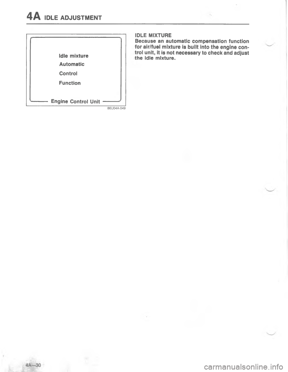 MAZDA MX-6 1988  Workshop Manual -,
:
%

 
	



 