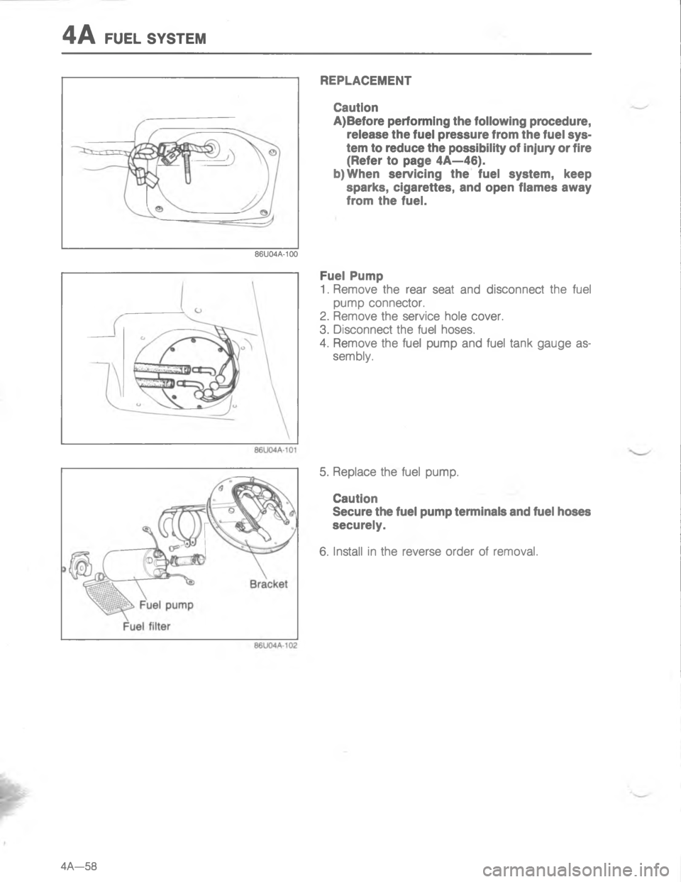 MAZDA MX-6 1988  Workshop Manual -E

	
"
"
4
1
*
%
,


;
H
G
	
C


*
G 