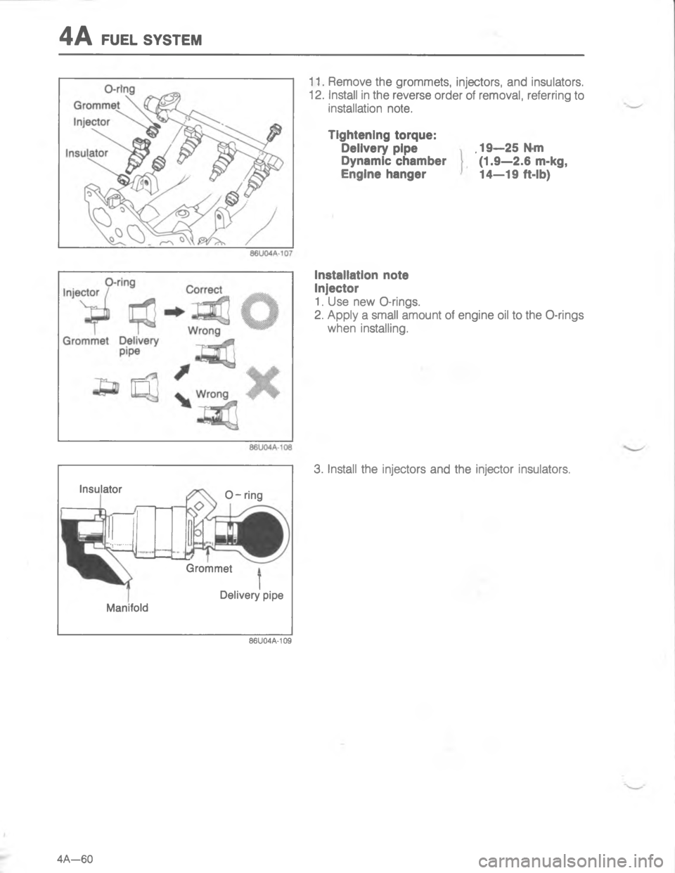 MAZDA MX-6 1988  Workshop Manual -E
/
@

,






4
/



;

H
<G 