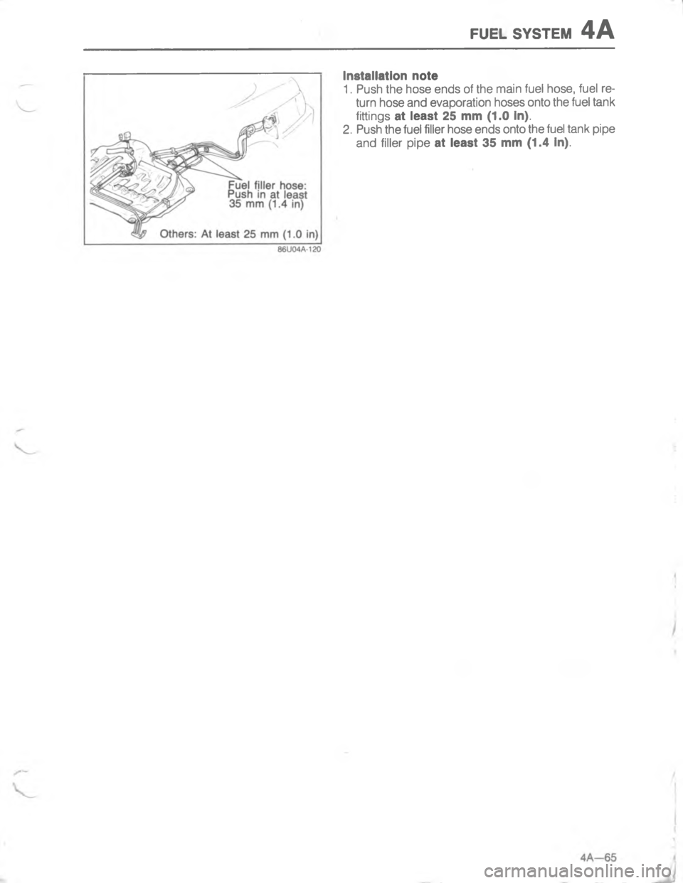 MAZDA MX-6 1988  Workshop Manual E:5. 767#5-



;
 