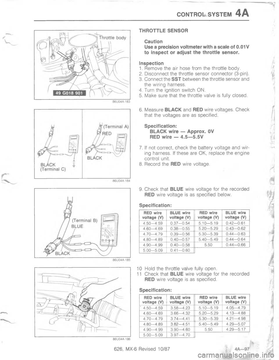 MAZDA MX-6 1988  Workshop Manual (/)#4/. 767#5-

=



;
H!

G
C
<:


:

D



:0



\(:0
\(
\(:0=
\(
G=
GC
G=
G=B=CG=B=GGB
G
=C=GGB
C=

:0=


