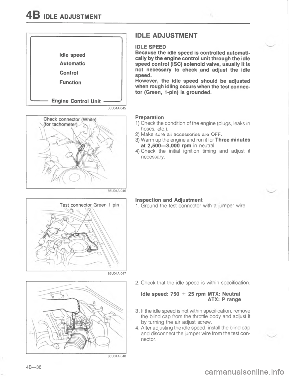 MAZDA MX-6 1988  Workshop Manual -/
	



,
0
:
#
*

*

I

 


;
H

G



;

	C
H

!
G

 #G 
