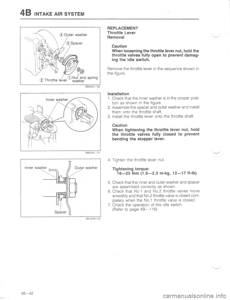 MAZDA MX-6 1988  Workshop Manual -/\)< 44
5
0


:\)


4

2


;

H

:


<
G
0

C

<
	
 
D
2G 