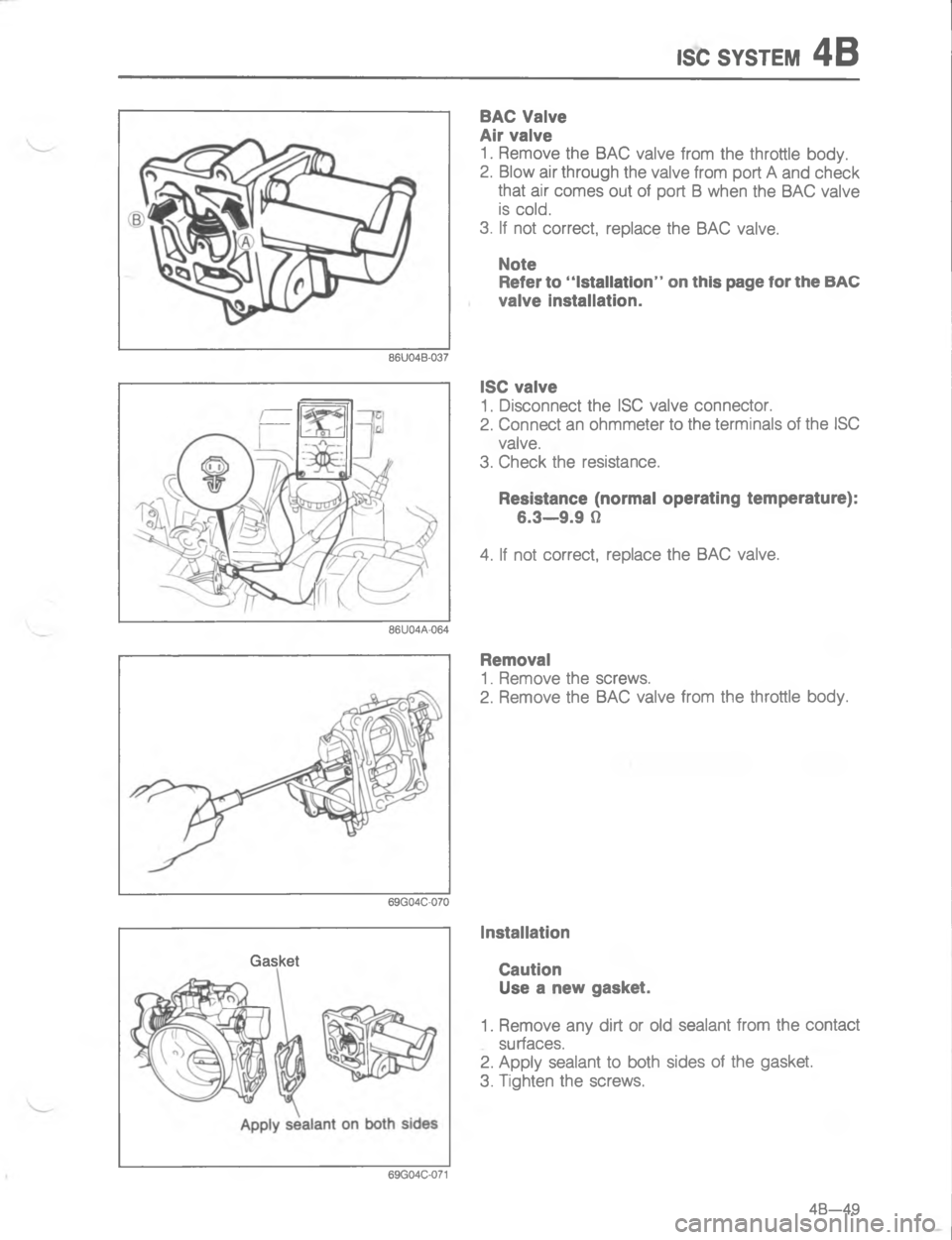 MAZDA MX-6 1988  Workshop Manual 7( 767#5-:
	

;


H


\(



;
&
H


G


;
<


=

	
;
H <@G 