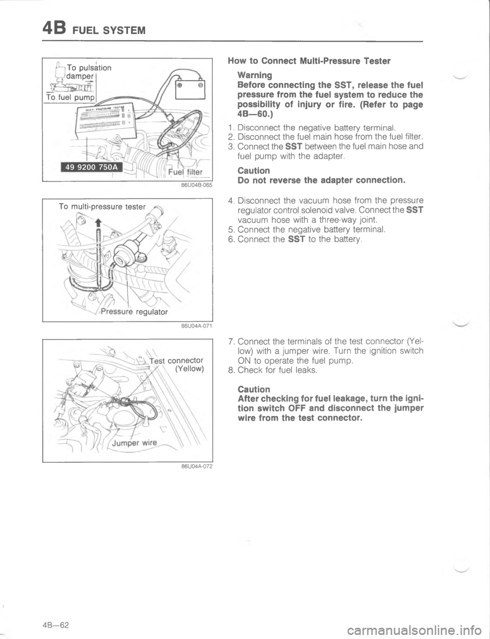 MAZDA MX-6 1988  Workshop Manual -/E-
< 
O
#

:


6

;
H!



G

&
C
<
D

/


	

I < #

 
2G 