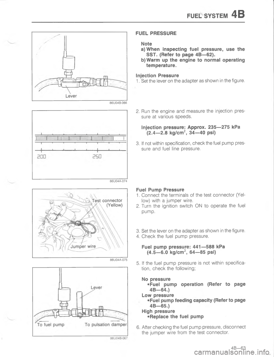 MAZDA MX-6 1988  Workshop Manual E:5. 767#5-/



1



<
;
	

4
H
	

,


;

H
G
,"!
4
C


U
6
0
U
6

U
<
  
2G 