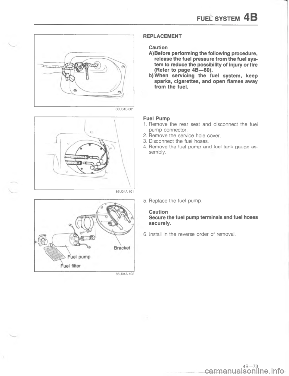 MAZDA MX-6 1988  Workshop Manual E:5. 767#5-< 

	
"
"
4
1
*
%
,


;
H
G
	
C


*
<
 <G 
