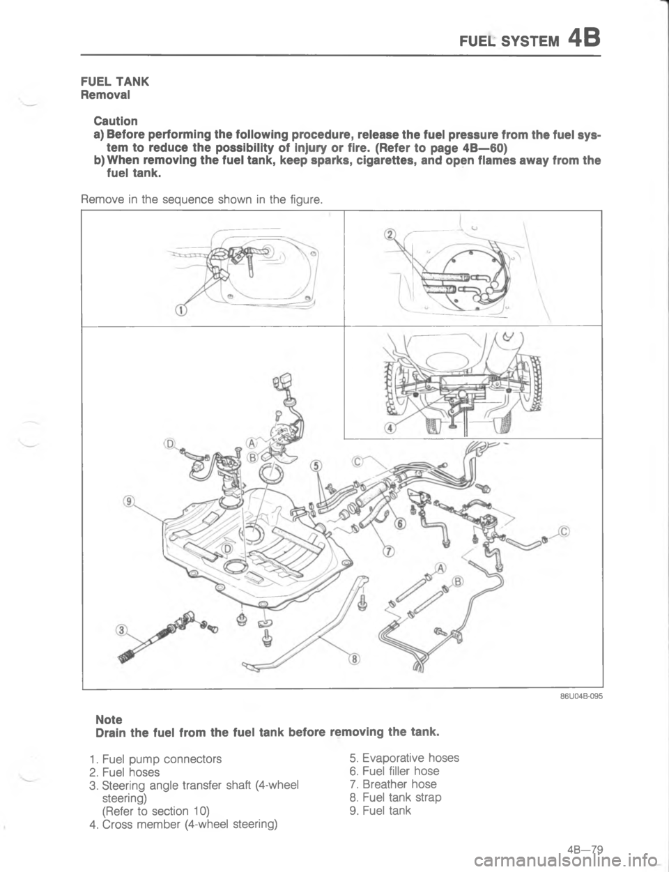 MAZDA MX-6 1988  Workshop Manual E:5. 767#5-




1
%
4




;
H
	
24
GG 