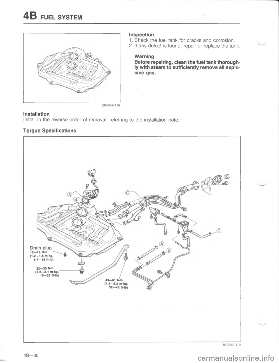 MAZDA MX-6 1988  Workshop Manual -/E

;

:"
!
*


G< 