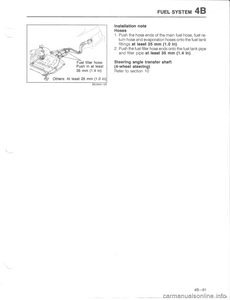 MAZDA MX-6 1988  Workshop Manual E:5. 767#5-/ E
-
H
/




;


4
4G 