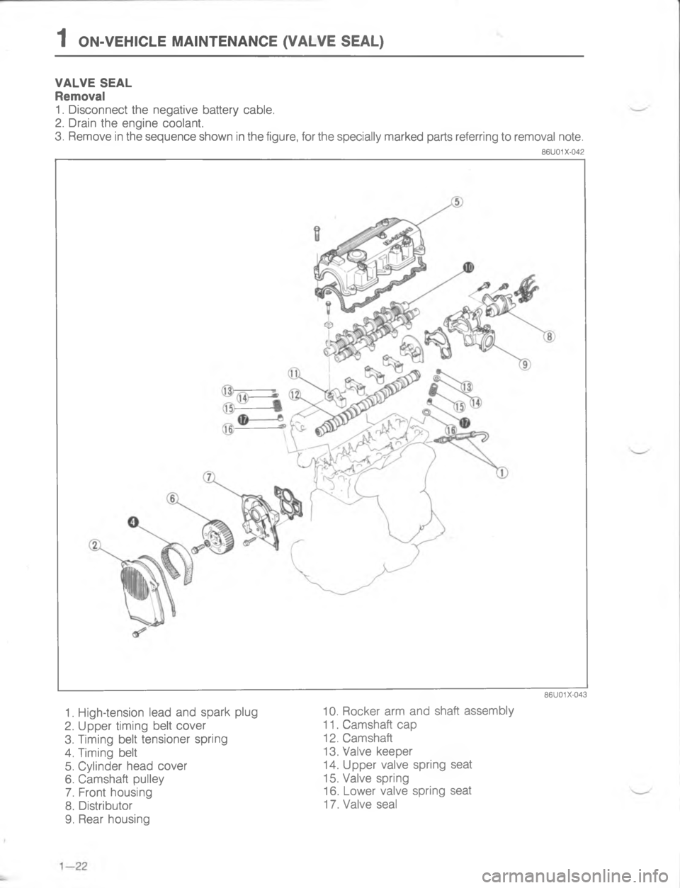 MAZDA MX-6 1988  Workshop Manual 	/A


;
H
<
<

;
H
G
C
<
D








 