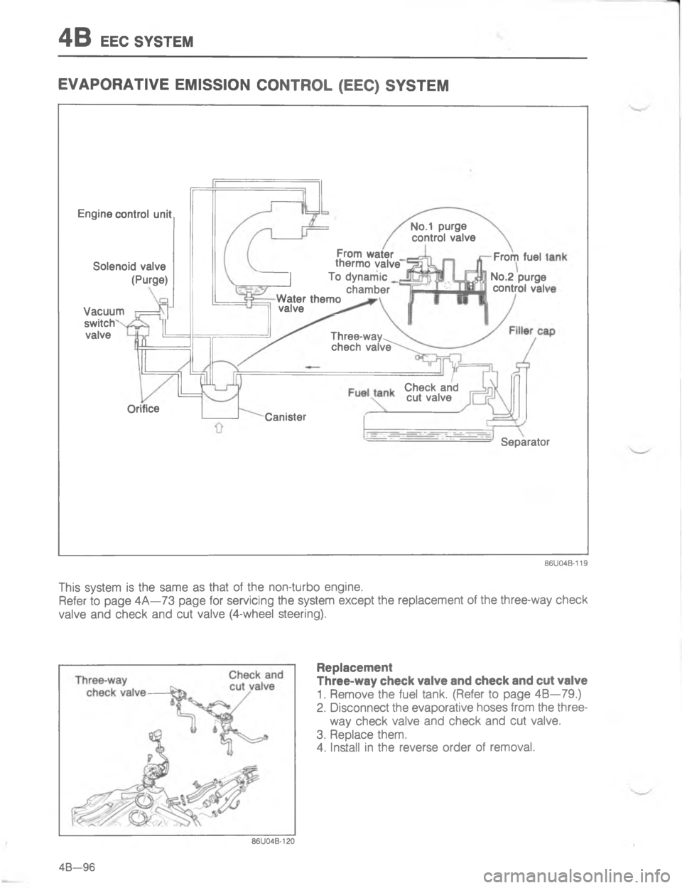 MAZDA MX-6 1988  Workshop Manual -/5
\)

E

#
E
\)


&
#

\(

/
\(
7 5
7
2
1
	
&

#
4
&



;

H
G<G 