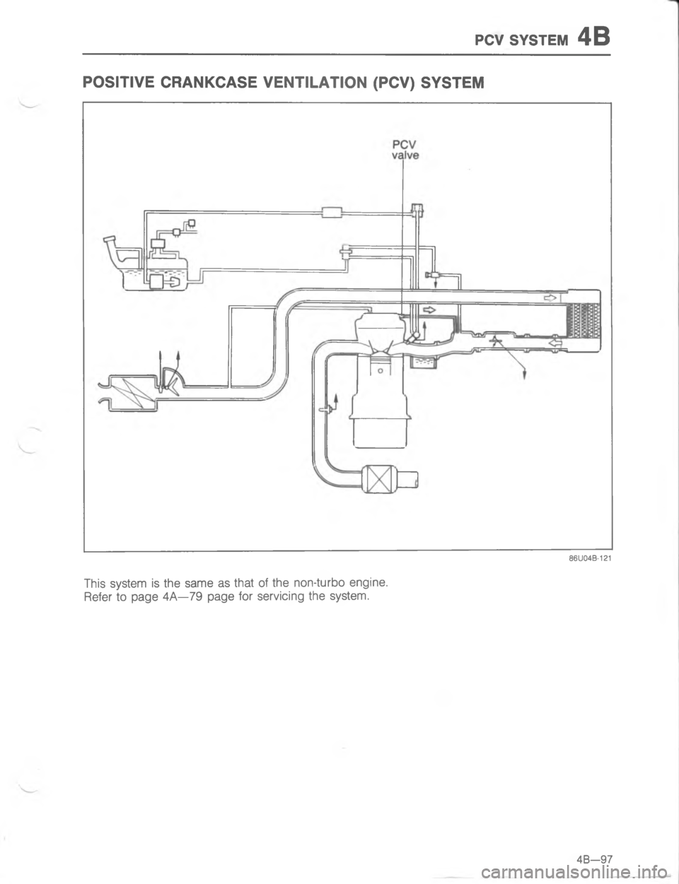 MAZDA MX-6 1988  Workshop Manual -(1 767#5-

#
4G 
