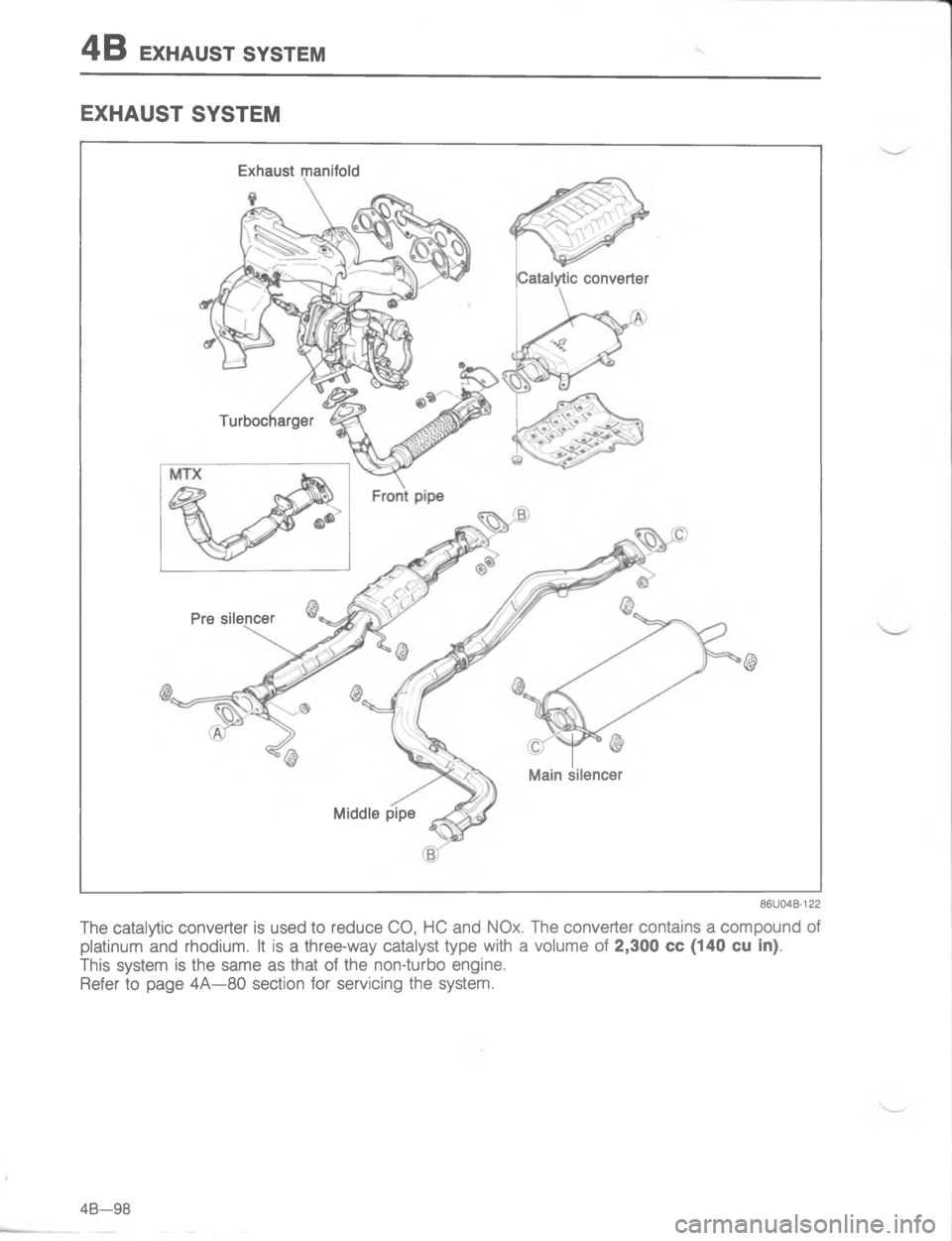 MAZDA MX-6 1988  Workshop Manual -/5

$
%




#

#
4G 