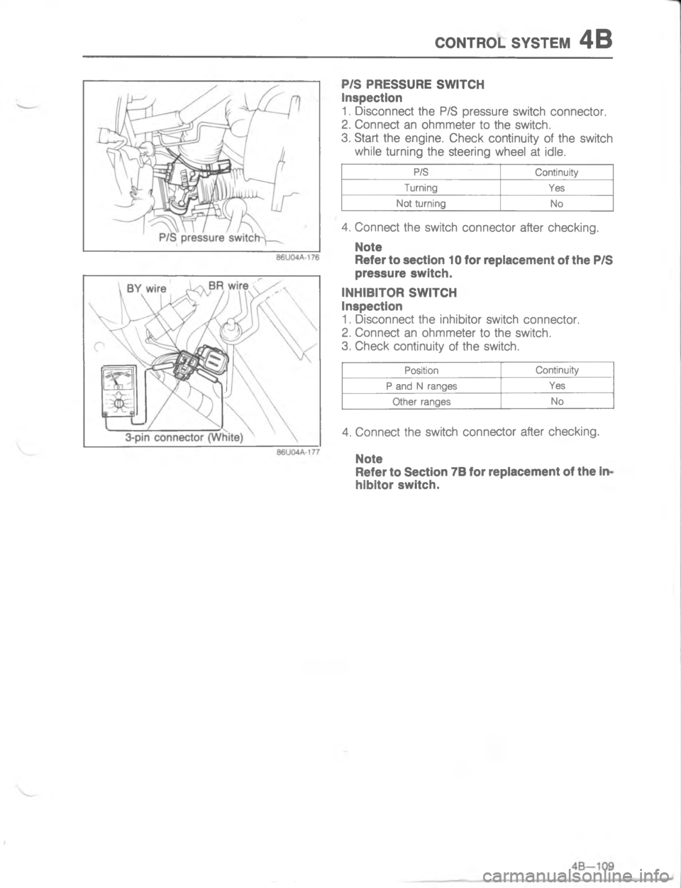 MAZDA MX-6 1988  Workshop Manual (/)#4/. 767#5-/ ?


;
H

-
\(
#
6
\)
\)
G



:


;
H
-\(
-6
/\)
G


+ 