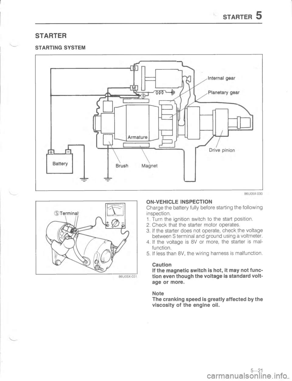 MAZDA MX-6 1988  Workshop Manual 7#4#54C7#
	$

\(


;
H
!
G

C

%

.


\(C 