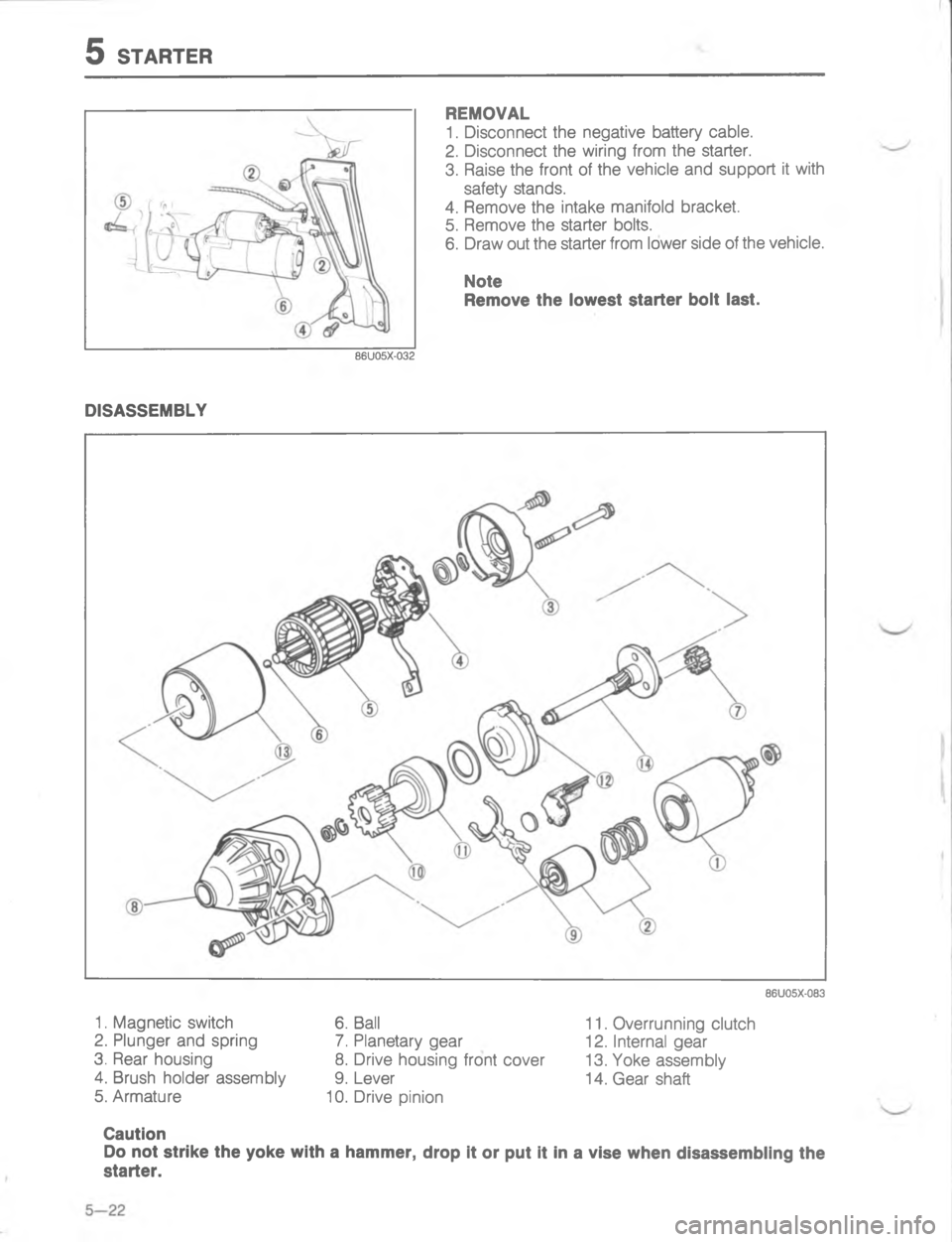 MAZDA MX-6 1988  Workshop Manual C 7#4#<

;
H
	
G
C
<


	
<

;
H
G
C


*<
D





 