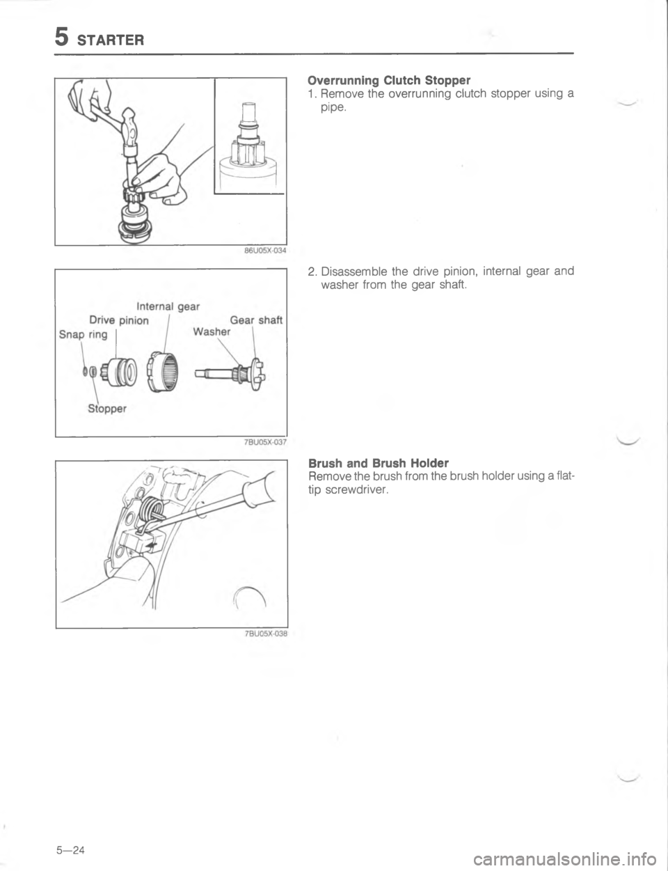 MAZDA MX-6 1988  Workshop Manual C 7


;
	
:
4
C 