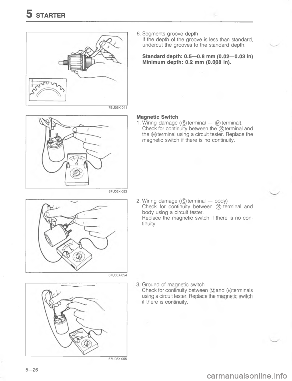 MAZDA MX-6 1988  Workshop Manual C 7#4<




D8


\(


<D
;
\(
!
4

<D
@
\(
	
C< 