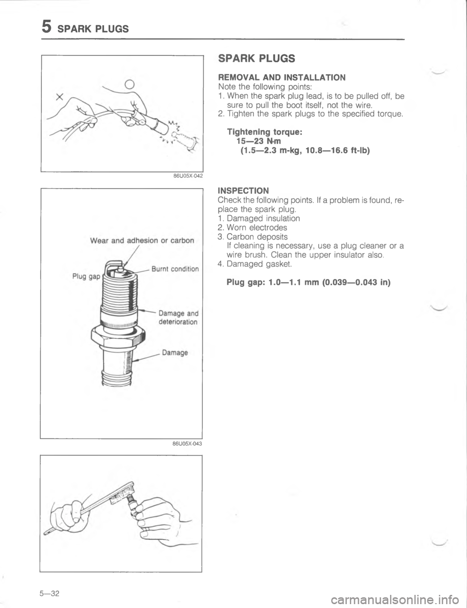 MAZDA MX-6 1988  Workshop Manual ,
7
A	0
\)

	
;

/
4/
<

\(


;
H


G
 
C 