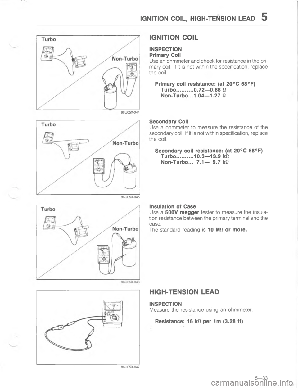 MAZDA MX-6 1988  Workshop Manual @)#/) (/.$ 9@9#5)7/) .5,C@
2
/
:


/
0


1
:
	

1
0

<2
:7


#
9
2
	
	C 