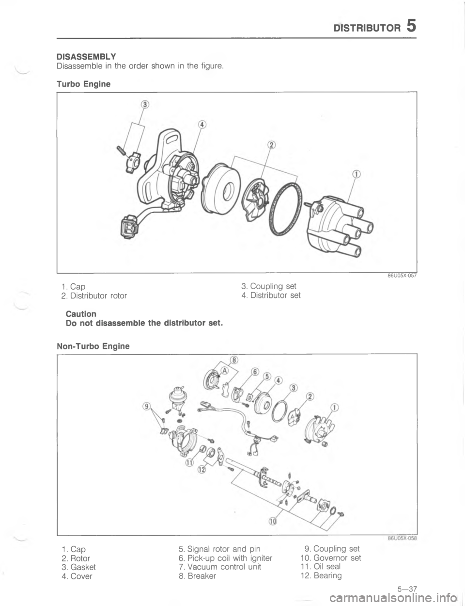 MAZDA MX-6 1988  Workshop Manual ,7#48:#/4C3
,		
0

;H
G

3


;
H
GC
<
D



C 