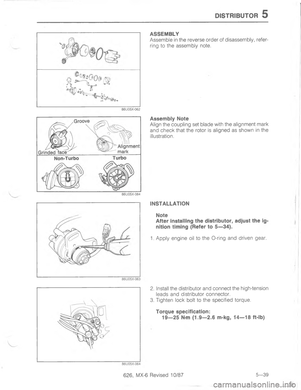 MAZDA MX-6 1988  Workshop Manual ,7#48:#/4C$



$




2
	
$


;

H
0
<;<$C 