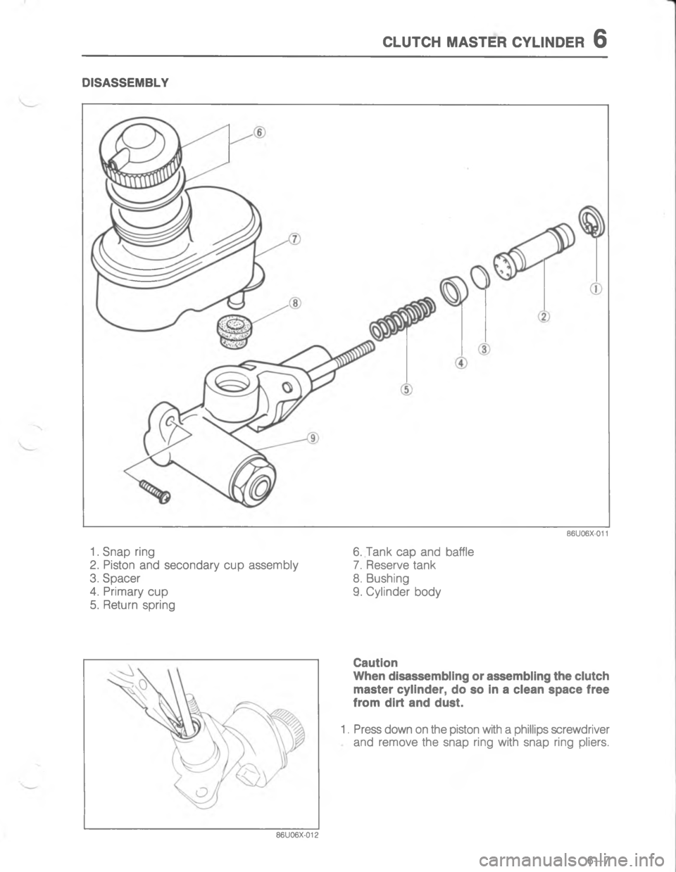 MAZDA MX-6 1988  Workshop Manual (.:#(9 7#54 (6.),54 <	:0


;
H
G
C<
D




&
%

< 