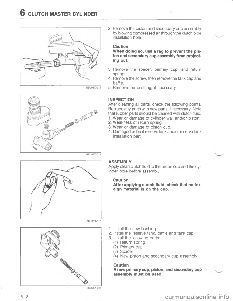 MAZDA MX-6 1988  Workshop Manual <  (.:#(9 7#54 (6.),54; 4& 	  	 		! 
! !		 
	 




H
	
G
!
C


4


;
H
G

