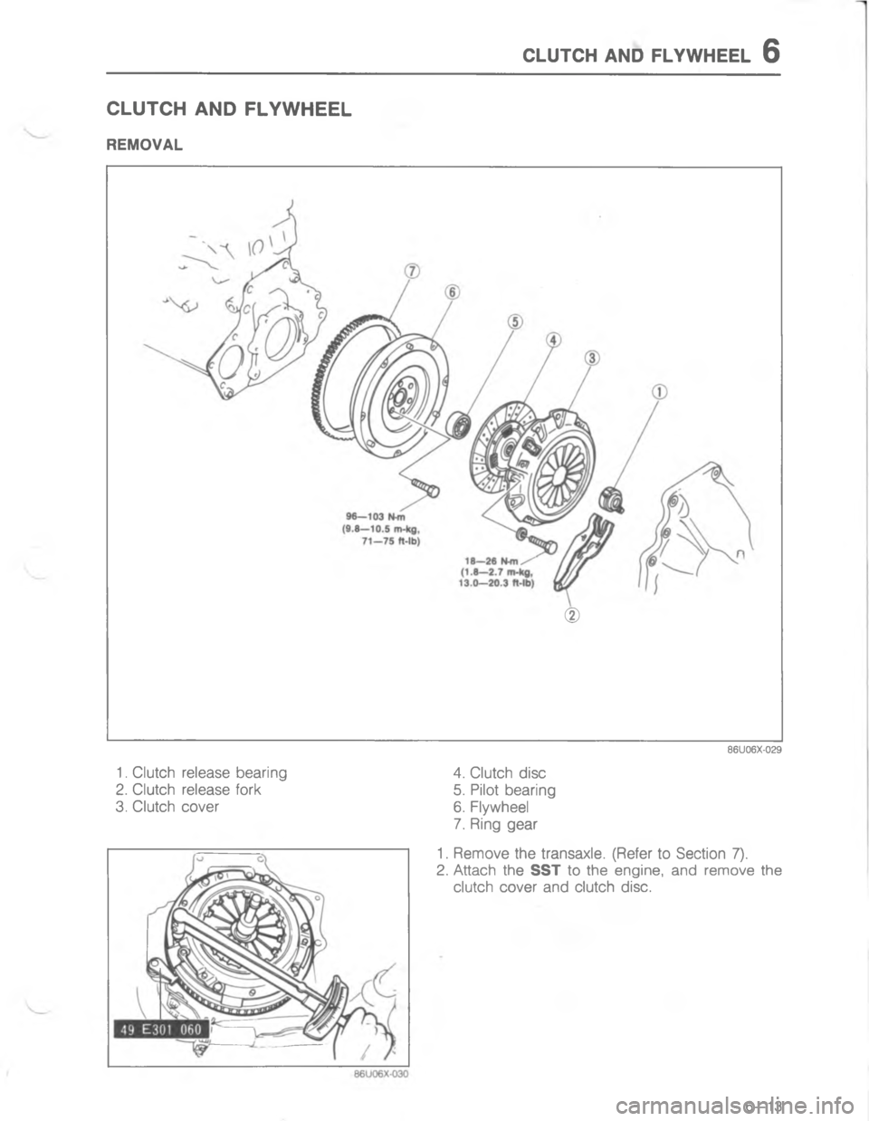 MAZDA MX-6 1988  Workshop Manual (.:#(9 ), E.6955. <(.:#(9 ), E.6955.
4


G
C
<
D

;
 
;
H< 