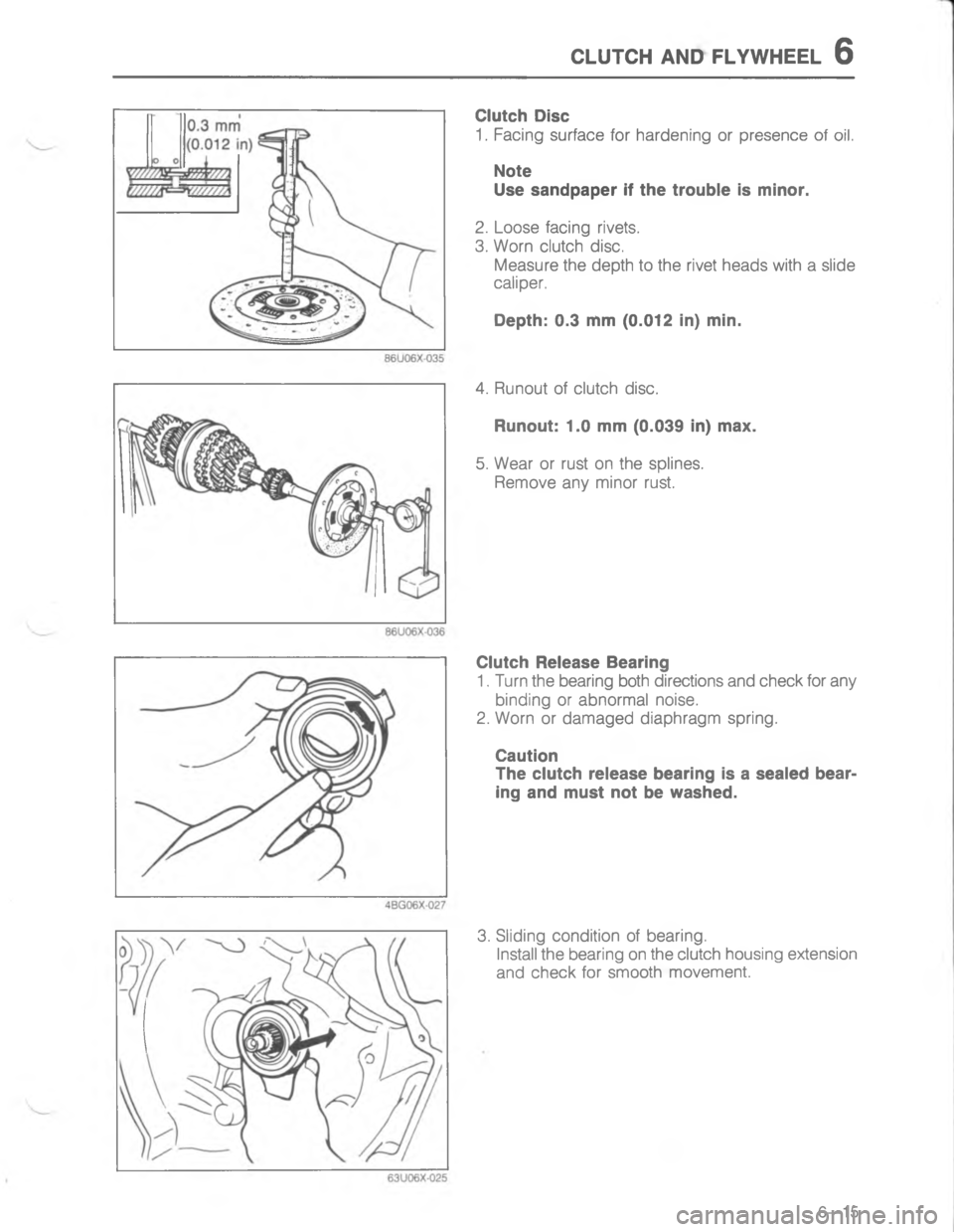 MAZDA MX-6 1988  Workshop Manual (.:#(9 ), E.6955. <!,#+ *#


=
;
H
	


G

C
4


!
;



H

< 