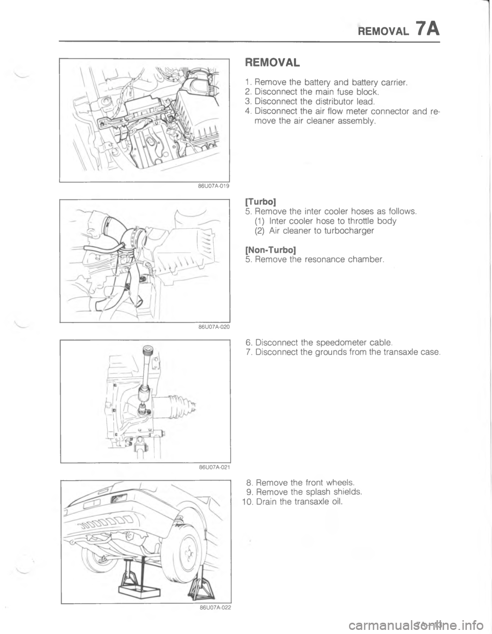 MAZDA MX-6 1988  Workshop Manual 45/1.74

;
H
G


_
C
2
2
_
C

<
D
<


<D 