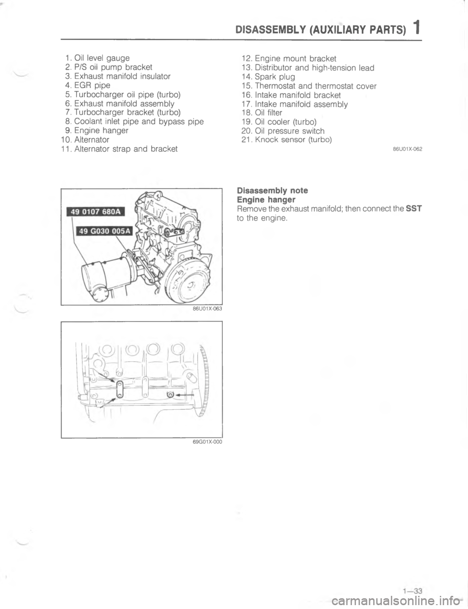 MAZDA MX-6 1988  Workshop Manual ,77758.6 2:>.46 -4#73
;
H
G
C
<
D











;
;
<


4

<
< 