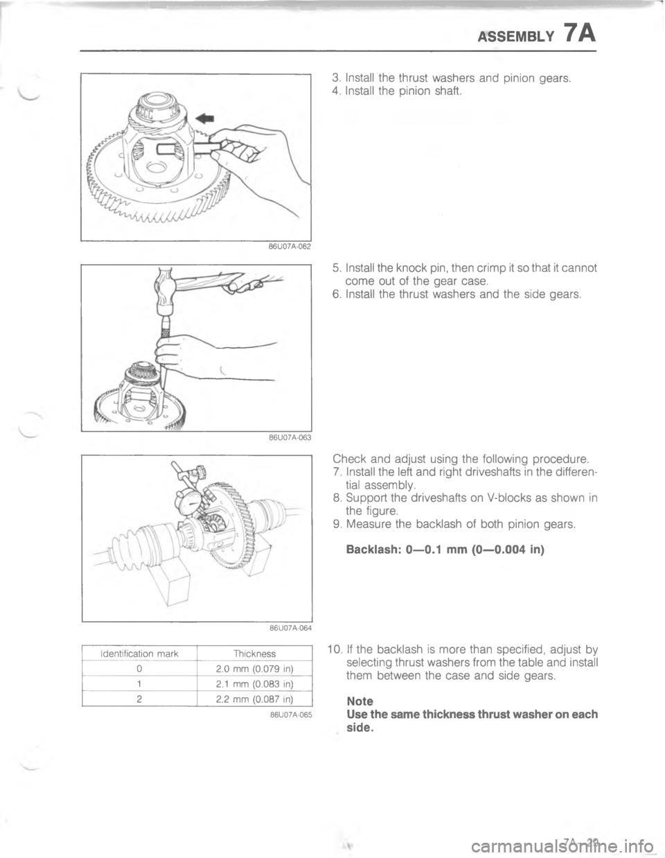 MAZDA MX-6 1988  Workshop Manual 7758.67H
G
C

<

\(
D




:


#
=

;
;
	


=
* 