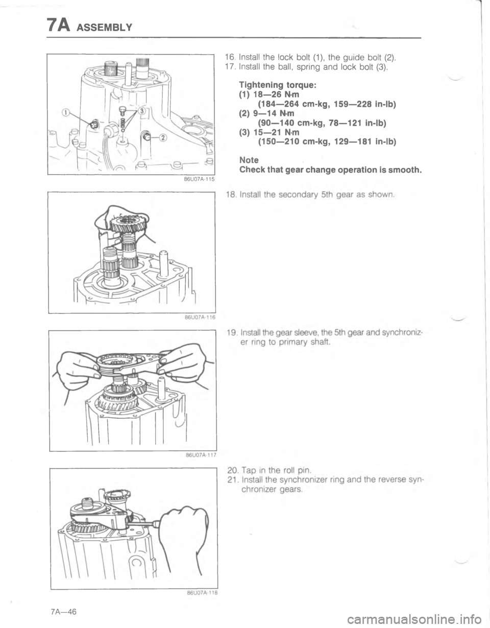 MAZDA MX-6 1988  Workshop Manual 7

0






	

D 
