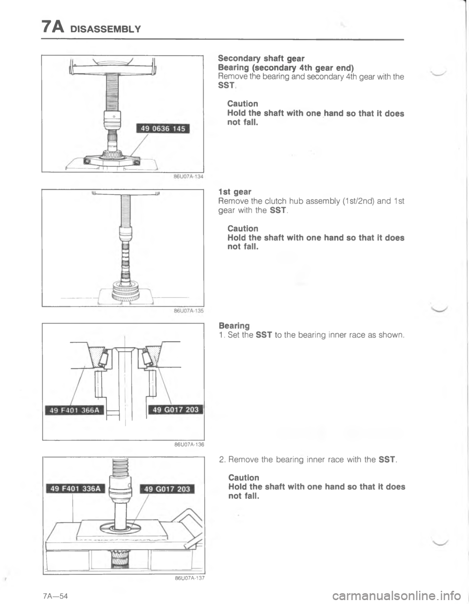 MAZDA MX-6 1988  Workshop Manual 7,7<
:
4




/*
4&




:

;


D 