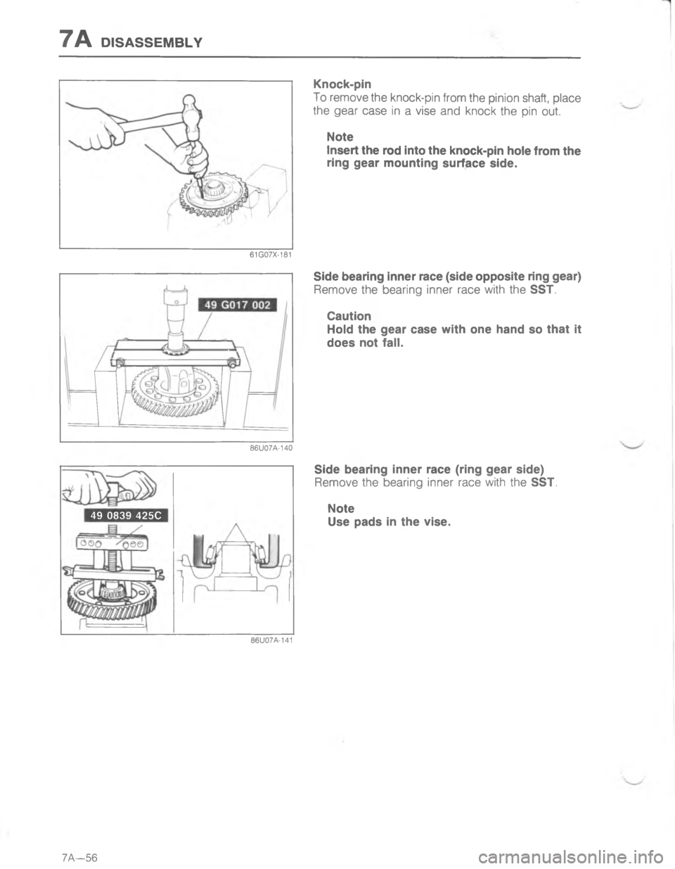 MAZDA MX-6 1988  Workshop Manual 7,7D
#




<@=

4



<

4

=DG
 
