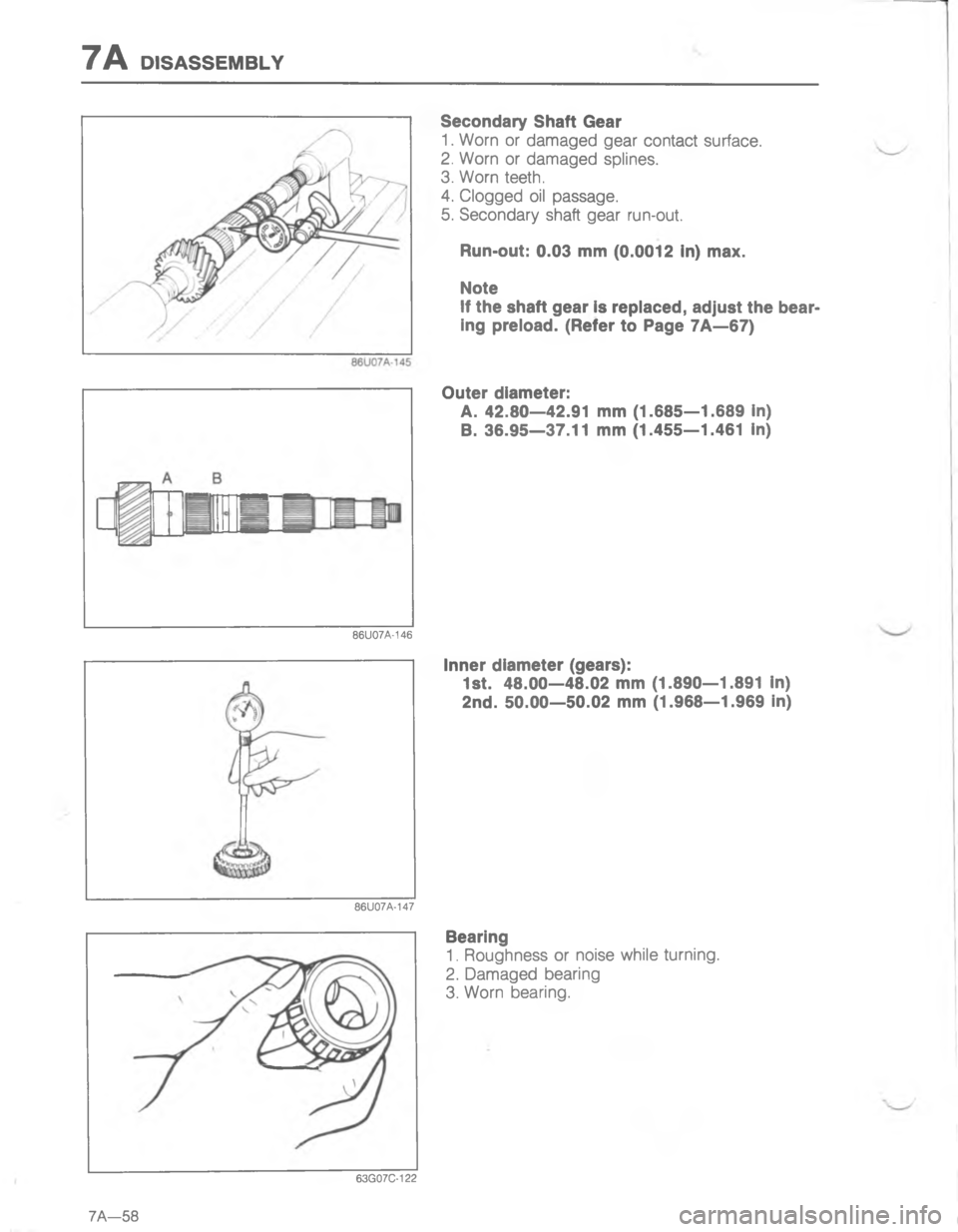 MAZDA MX-6 1988  Workshop Manual 7,7

;
H
G
C





	
:


/


:

;
H<D 