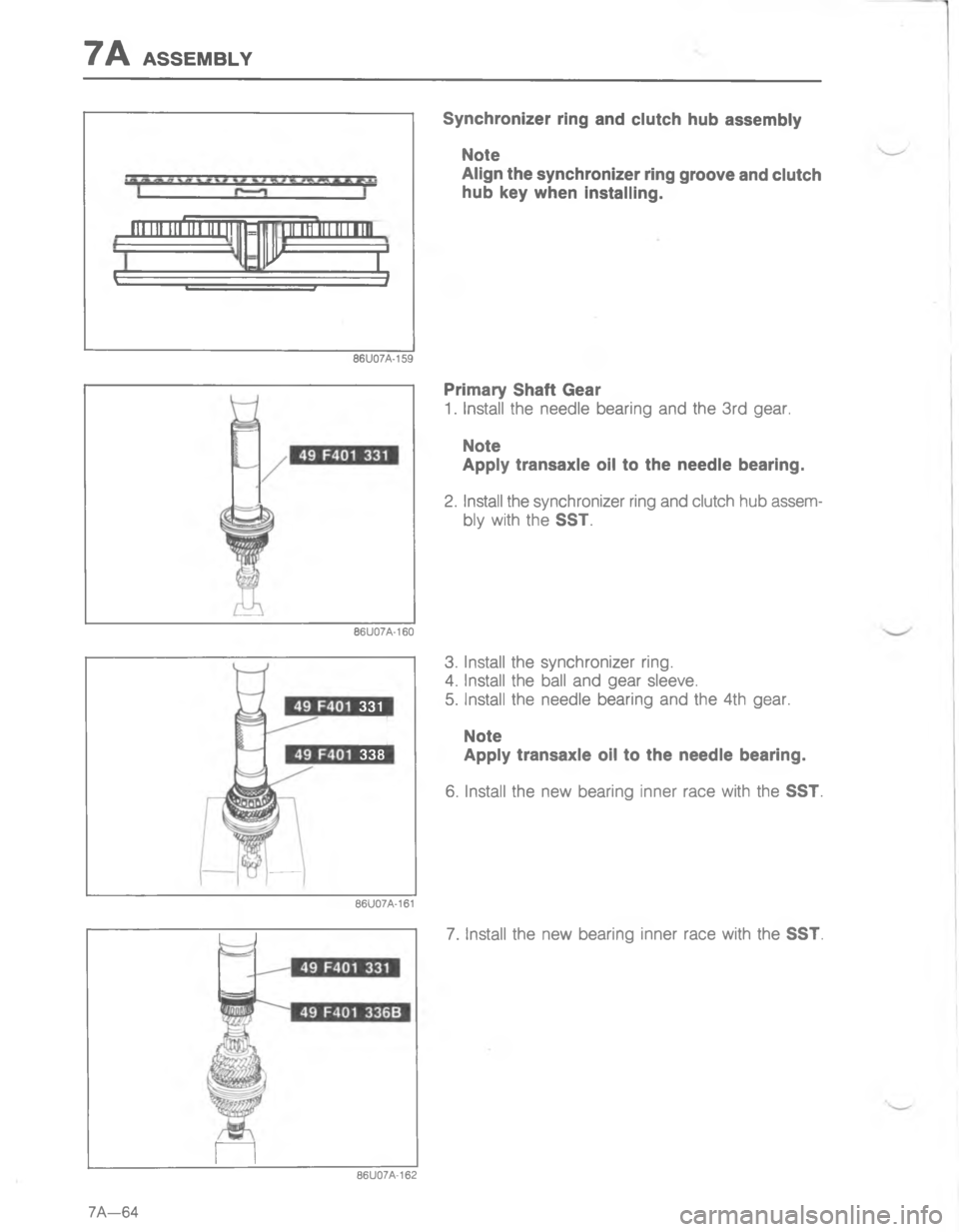 MAZDA MX-6 1988  Workshop Manual 77758*
;
&
	


H<*

	
+

 


	
;
! 

H
=
H
<H
G
C

	
<
DD< 
