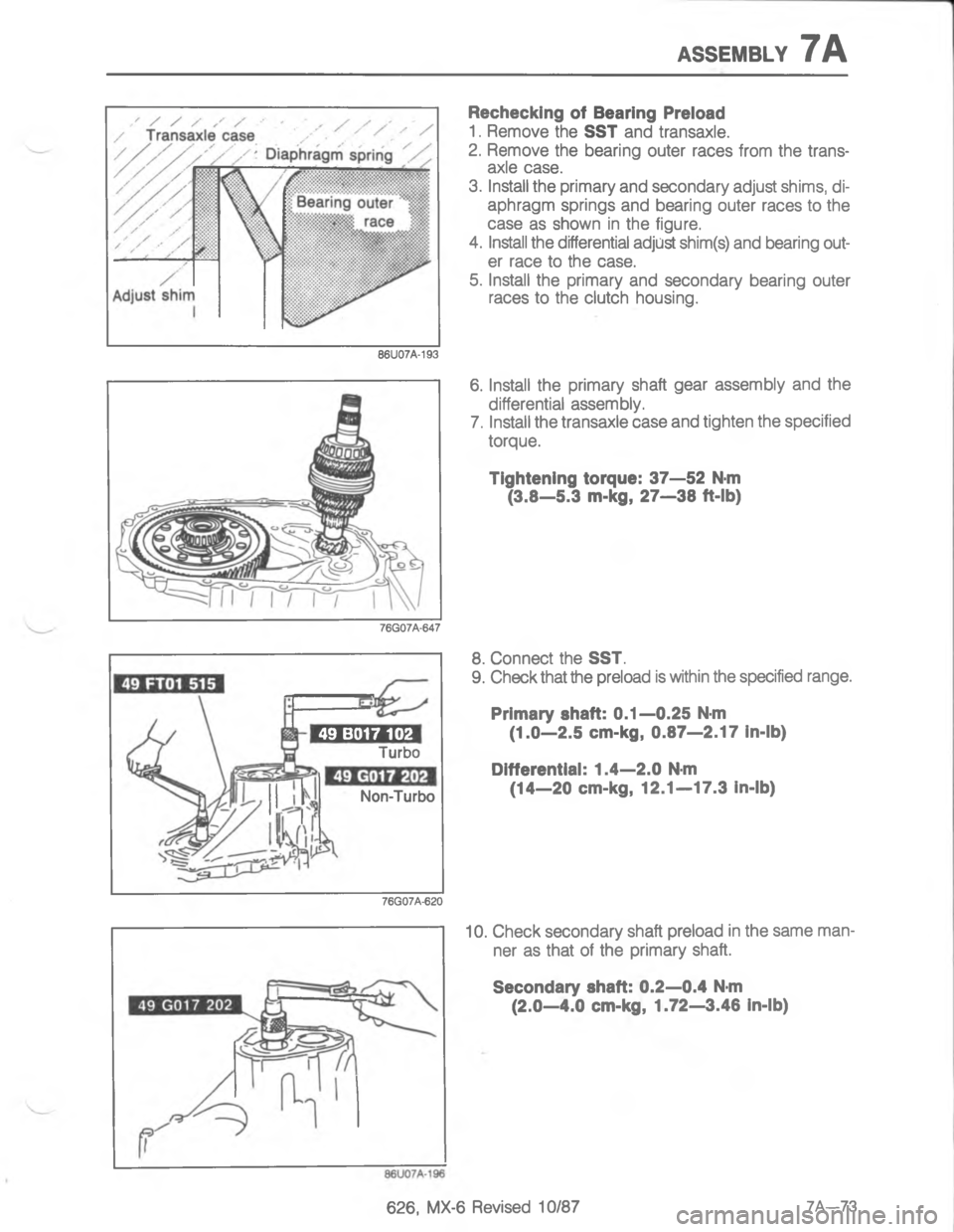 MAZDA MX-6 1988  Workshop Manual 7758.67

;
A
H

	
G

C


<

D
"

4
D<


 
4

4/



4<D6
#
\)
D 