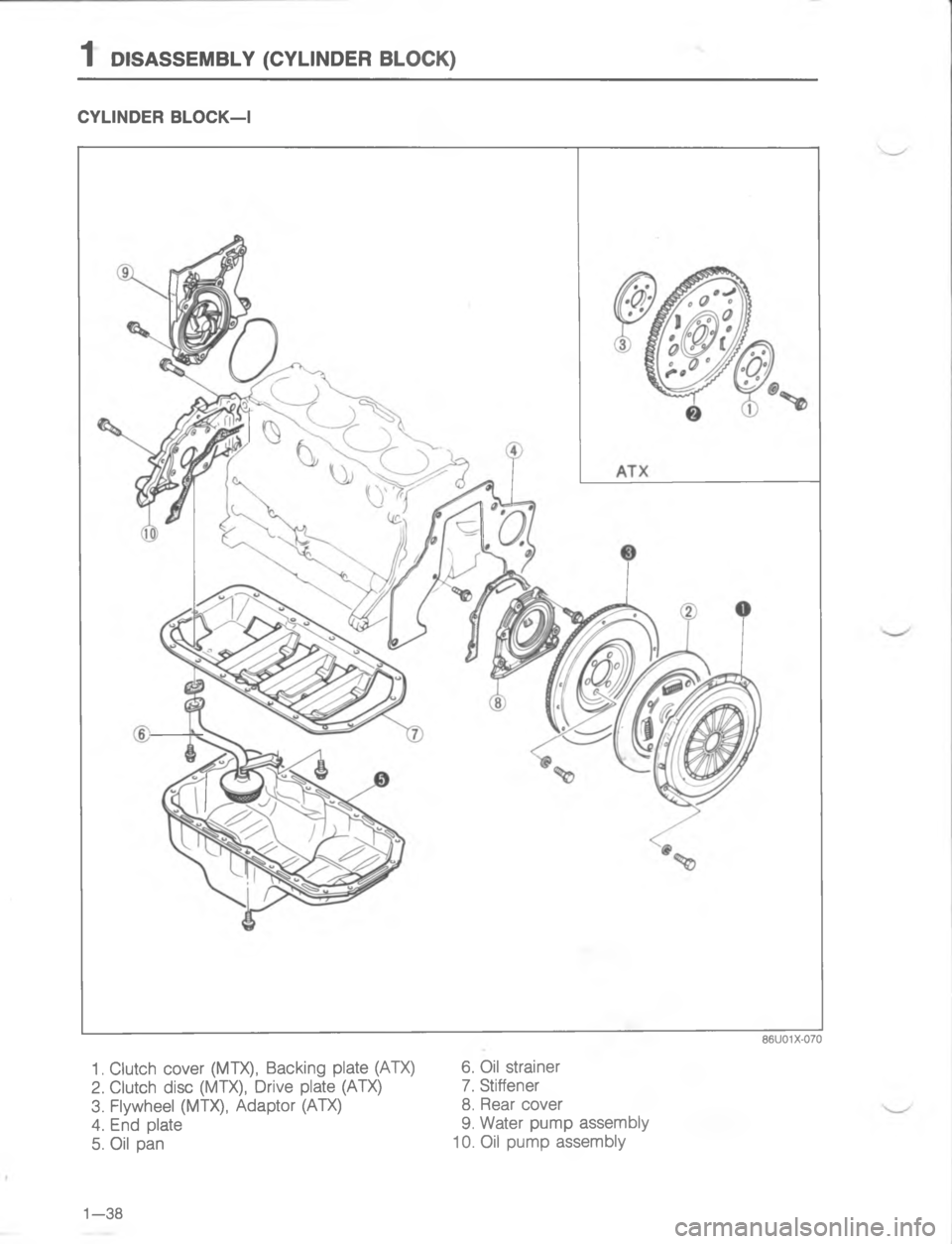 MAZDA MX-6 1988  Workshop Manual ,

;
H
G
C<
D


 
