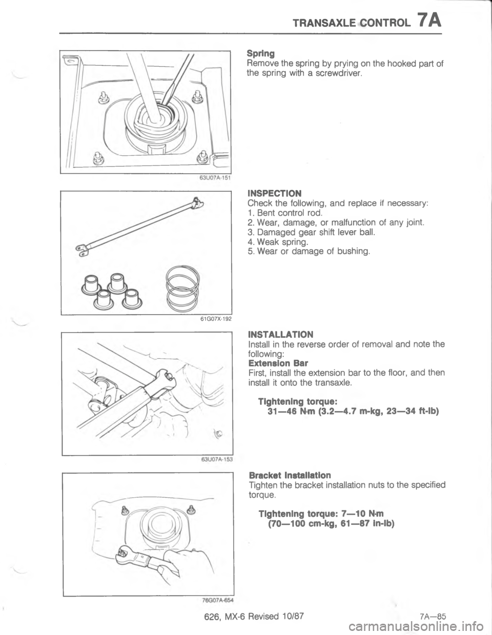 MAZDA MX-6 1988  Workshop Manual #4)7>.5 (/)#4/.7
4&


\(

;
H
G
C




E


2
:
#
"

49<;<$D 