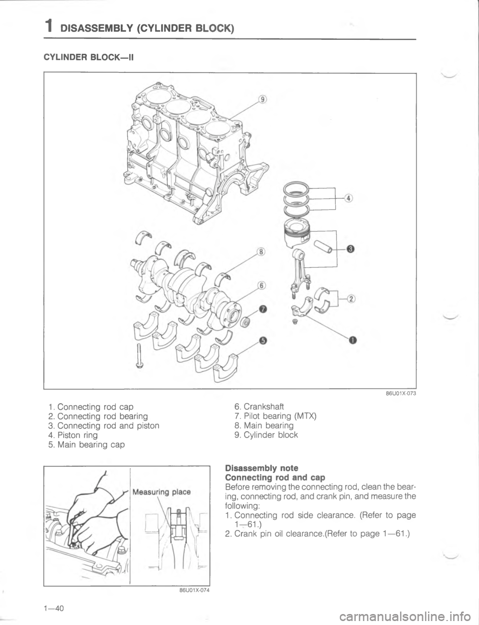 MAZDA MX-6 1988  Workshop Manual 	,
<

;
H
G
C<
D




8

0


; 