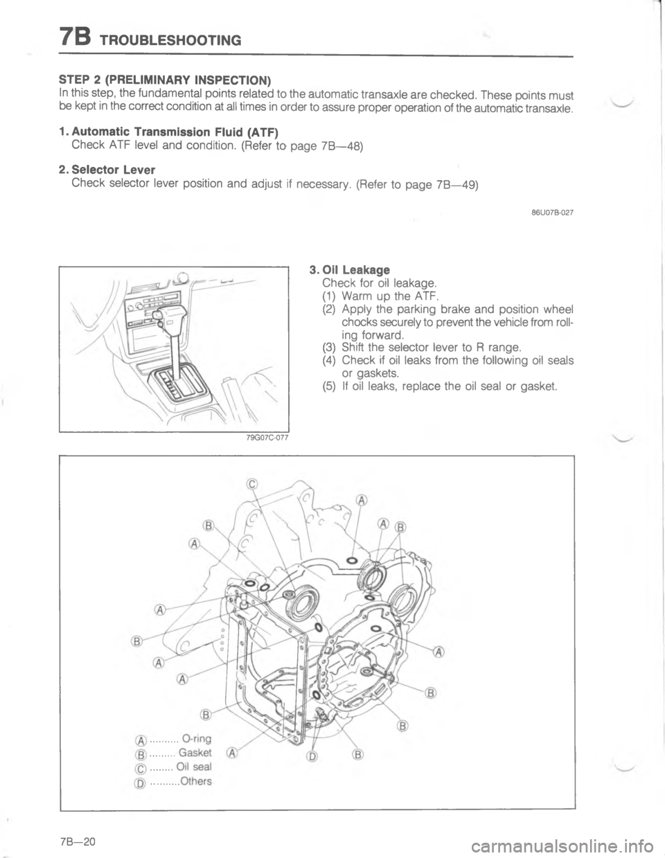 MAZDA MX-6 1988  Workshop Manual 7/#4/:8.57

!
/
\(

\(

2
\(
2
2
	

2
2

2
DD 