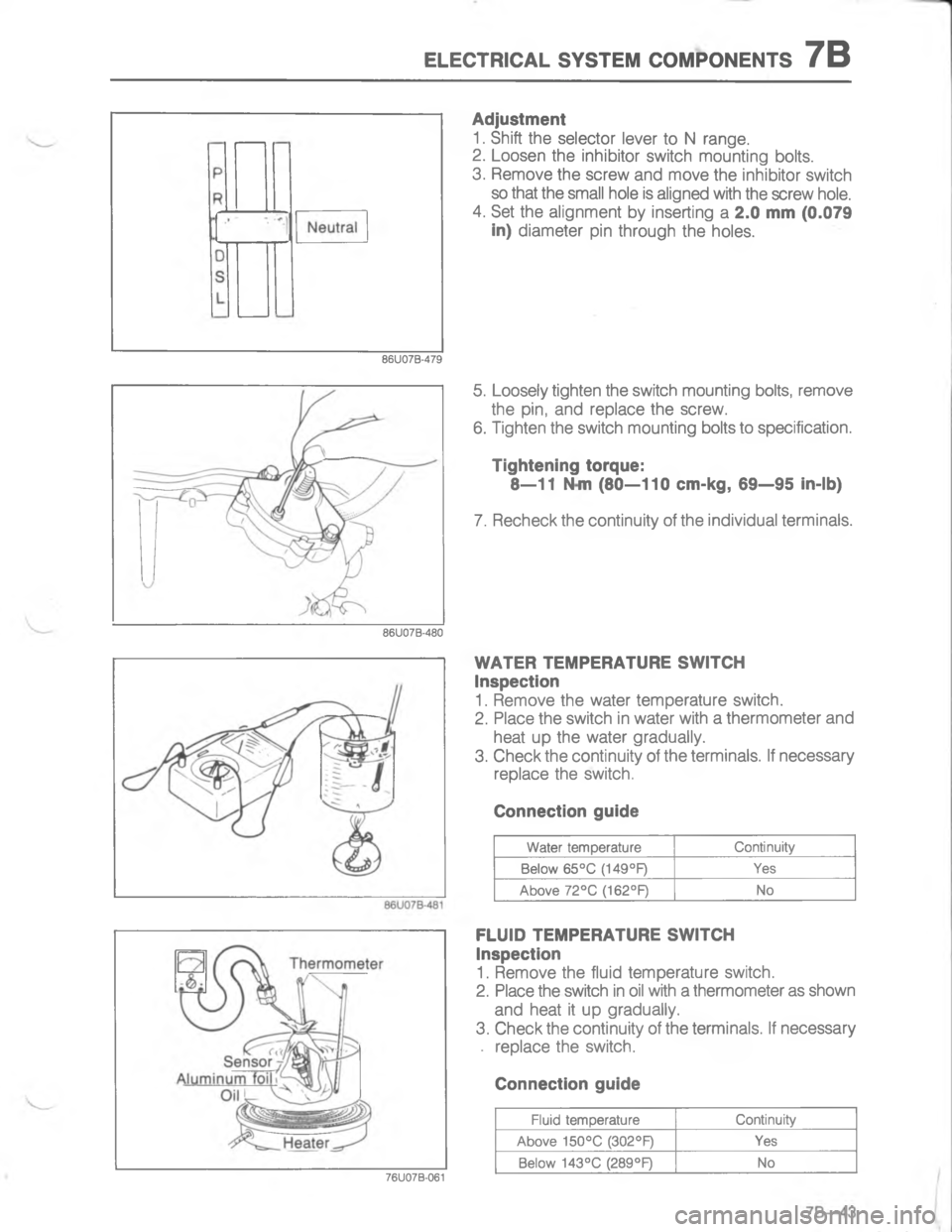 MAZDA MX-6 1988  Workshop Manual 5.5(#4(. 767#5 (/-/)5)#7 D 8	 P,*& "

;
H
	
G

<
C

<

@
D




;

H


\(
86
!&\)
0=


;

H


E\(
!&6
8\)D 