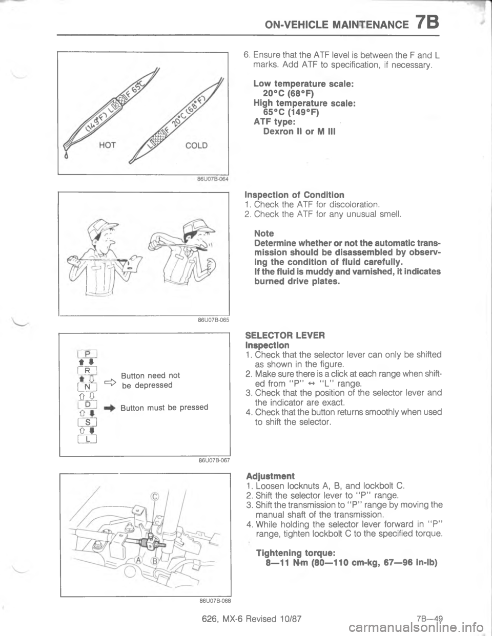 MAZDA MX-6 1988  Workshop Manual /)159(.5 )#5))(57<

0



	



;


&

%
1


O
8
m
i
8






;

H

G


	

;
H

G


@
<;<$D 