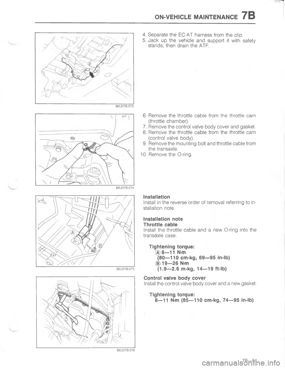 MAZDA MX-6 1988  Workshop Manual /)159(.5 )#5))(57G
C
	

<
2
D

2






	





4
4@
4
4



@D 