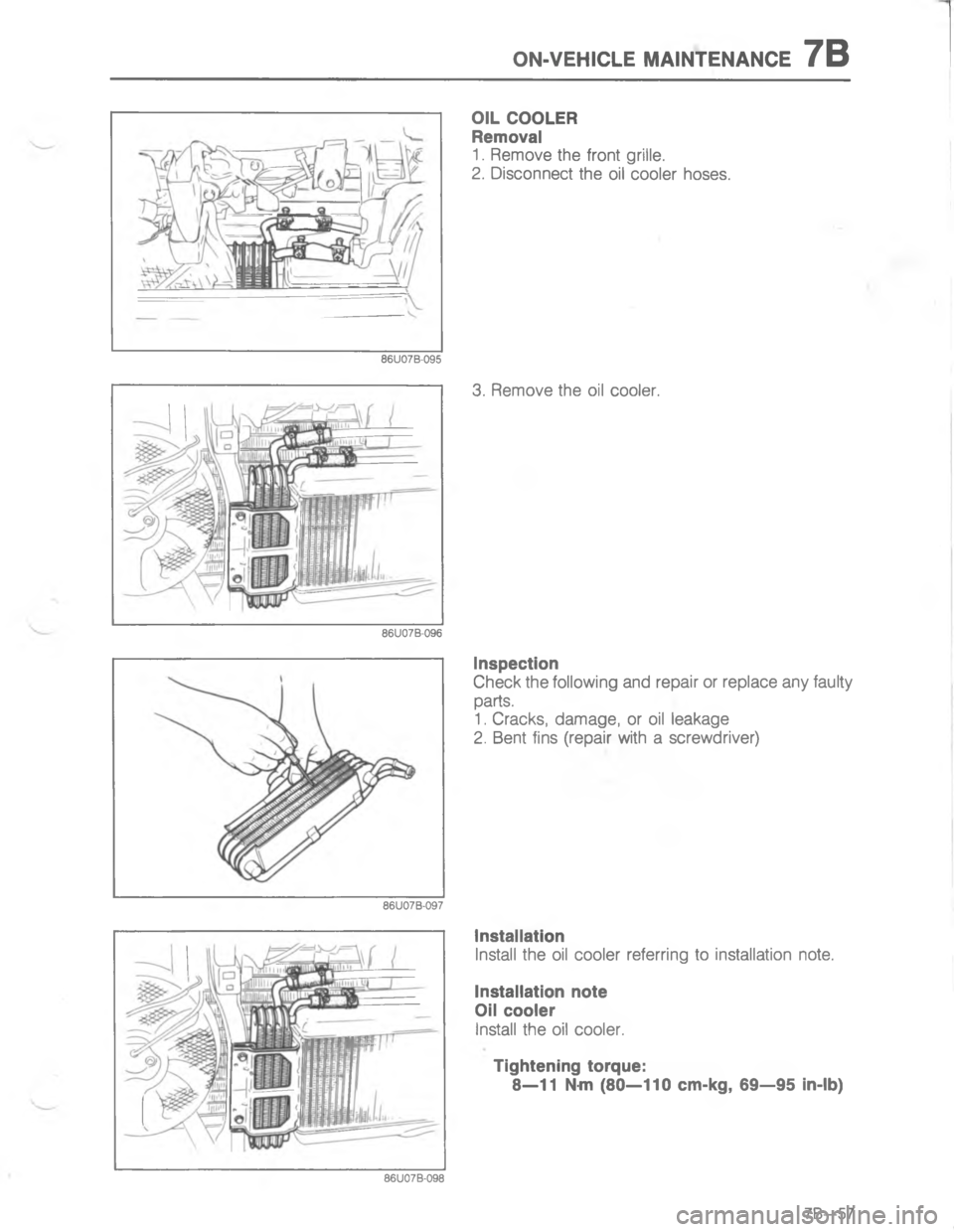 MAZDA MX-6 1988  Workshop Manual /)159(.5 )#5))(57


;
H

\(


;







@<:D 