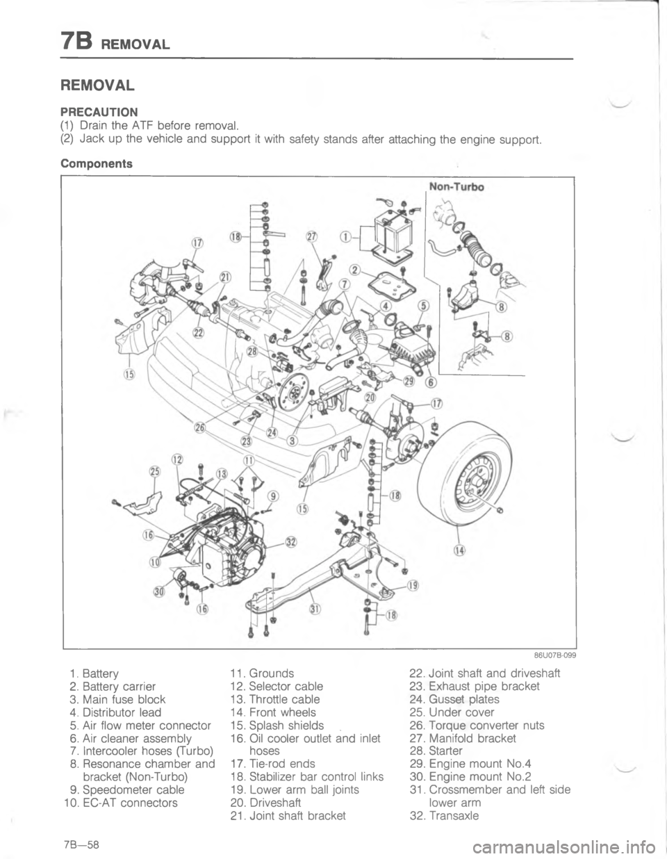 MAZDA MX-6 1988  Workshop Manual 7/445
 
2
2


;
H
G
C
<
D

!











;
;
;
;
;
;
;
;
;
;
H=
H

HD 